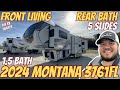 2024 Montana 3761FL | Front Living / Rear Bath RV with 5 slides!