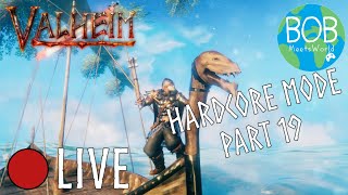 🔴 3+ Hours of Good Ol' Fashioned Exploring! | Hardcore Mode | LIVE Valheim Gameplay