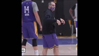 Coach Frank Vogel mic up on Lakers practice