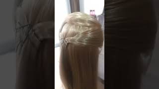 beautiful side hair style#viral vedio#please like share and subscribe my channel