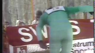 Alpine Skiing - 1978 - World Cup Championships - Mens Downhill - AUS Franz Klammer - With Jim McKay