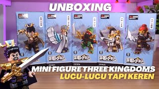 Unboxing Mainan Mini Figure Three Kingdoms by Decool Bricks - Unofficial Lego