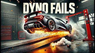 Epic Dyno Fail Compilation! #dyno #car #fail #crash