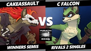 Wrath 2025 TOP 8 - CakeAssault (Forsburn) Vs. C.Falcon (Maypul) Rivals of Aether II - RoA2