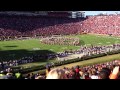 Alabama A&M band performance during Auburn's halftime