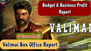 Valimai Box Office | Budget \u0026 Business Profit Report | 15 Crores Profit | Ajithkumar