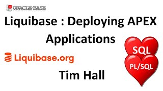 Liquibase : Deploying Oracle Application Express (APEX) Applications