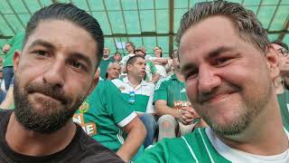 SK Rapid Wien gegen AC Florenz 1:0, 4. Runde ECLQ, Wiener Stadion Vlog mit Sascha und Amir Nr.8