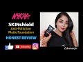 Nykaa SKINshield Anti-Pollution Matte Foundation Honest Review | YAY or NAY? | Zohainsight