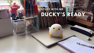 Ducky’s Ready  [No.18]  #studywithme #studywithmepomodoro #studymotivation