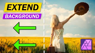 Extend Backgrounds in Affinity Photo