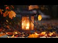 relaxing of nighttime jazz sleep with autumn ambience for stress relief work study ...