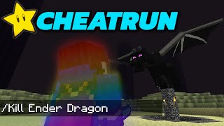 Speedrunning Without Skill (by cheating) | Minecraft Cheatrun