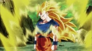 Goku montre le pouvoir du SSJ3 à Kale et Caulifla - Dragon Ball Super