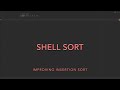 8. Shell Sort Python Practice