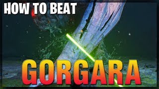 Star Wars Jedi Fallen Order GORGARA - How To Beat GORGARA BOSS FIGHT EASY!