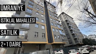 Ümraniye İstiklal Mahallesi Butik Site İçi Satılık 2 + 1 Daire