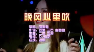 阿梨粤 《晚风心里吹》 DJ小罗 FKHouse越南鼓版 KTV 导唱字幕 （备有伴奏视频）