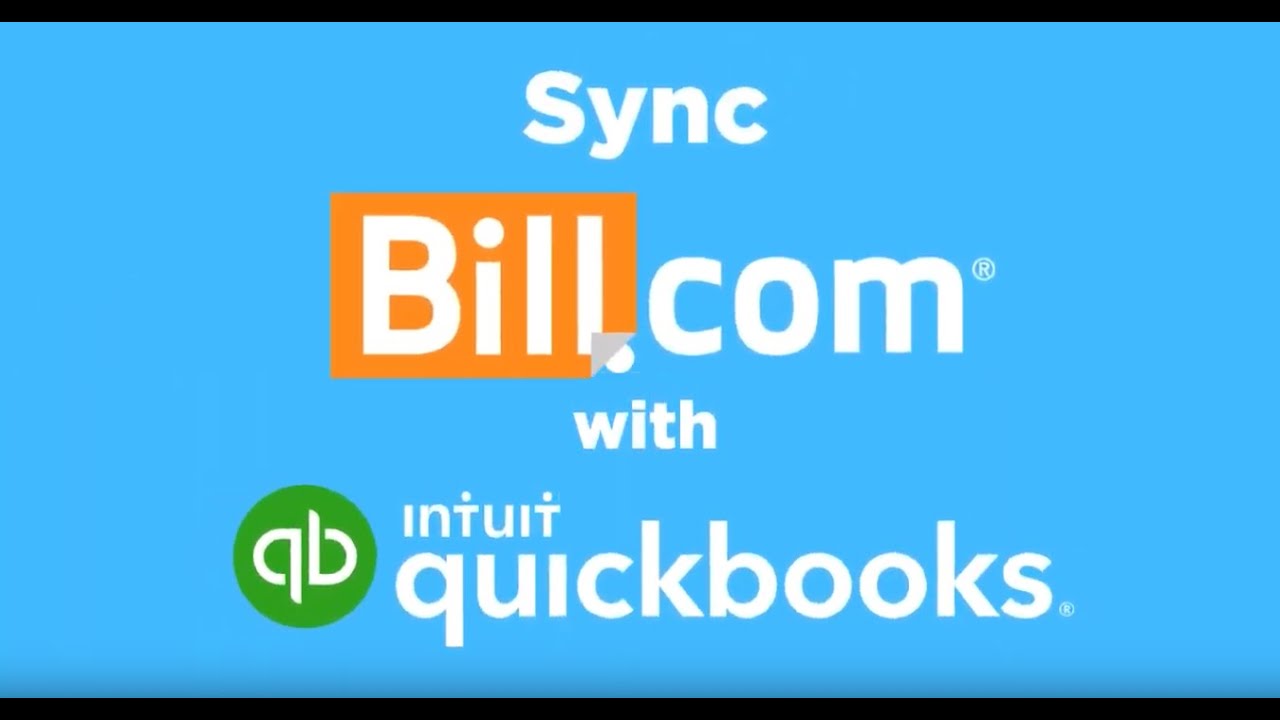 How To Sync Bill.com With QuickBooks Online - YouTube