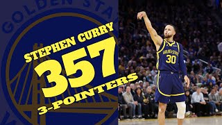 Stephen Curry ALL 357 Three-pointers in 2023-24 NBA Regular Season #stephencurry #stephcurry #gsw