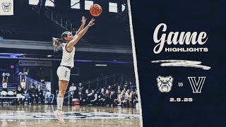 Butler Women's Basketball Highlights: Butler 59 - Villanova 63