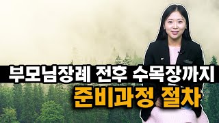 장례가 발생하기 전부터 수목장 장지 마련하기 절차과정 , 수목장 자연장 장지선택 절차순서 , 장례식 후 해야할일 , 수목장을 선택했을때 주의사항