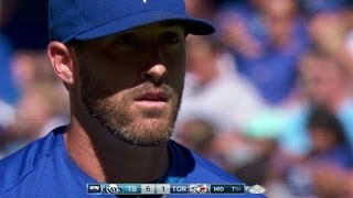 TB@TOR: Schultz retires Souza Jr. to escape a jam