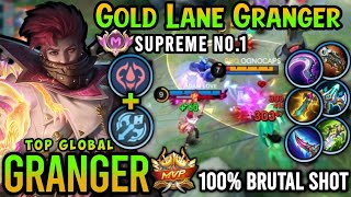 Supreme No.1 Granger Build!! Top Global Granger Best Build 2024 - Mobile Legends