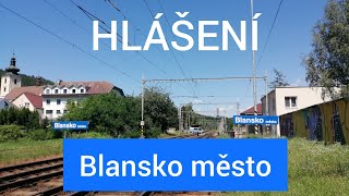 Archivní hlášení - Blansko město [HIS]