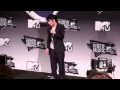 Lady Gaga interviewed as her alter ego 'Jo Calderone' at 2011 MTV Video Music Awards