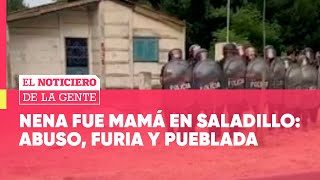 Una NENA de 13 AÑOS fue MAMÁ: abuso, FURIA y PUEBLADA en SALADILLO - Telefe Noticias