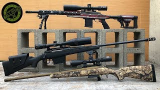 308 vs 6.5 Creedmoor vs 338 Lapua vs Concrete Blocks