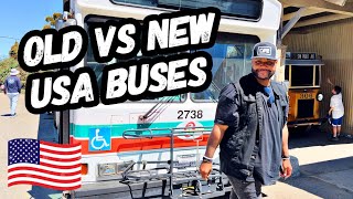 Old-Looking American City Buses | New vs Old Gillig Buses