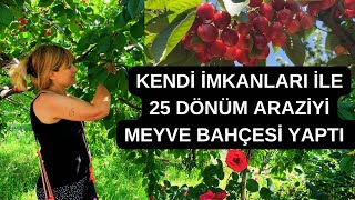 25 DÖNÜM ARAZİDEN GEÇİMİNİ SAĞLIYOR / köyde yaşam #fethiye