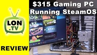 SteamOS on the $315 AMD APU Powered Gaming PC