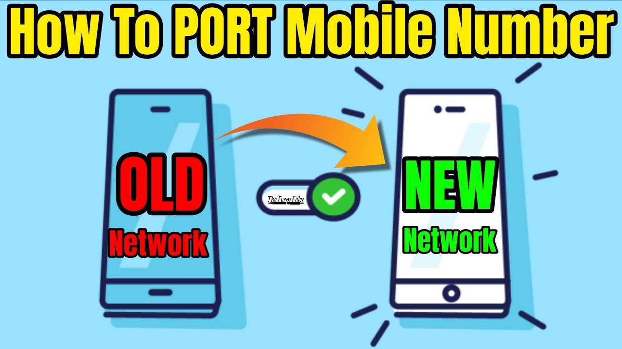 How To Port Mobile Number 📱🔢📲 - YouTube