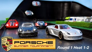 2019 Porsche Tournament Round 1 Group 1-2 | Diecast Car Racing