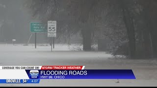 Highway 99 shut down in both directions north of Chico due to flooding