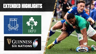 WHAT A GAME! 👏 | Extended Highlights | Italy v Ireland