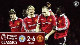 PL Classics | Leicester 2-6 Manchester United (1999) | #Treble99