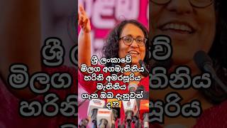 හරිනි අමරසූරිය මිලග අගමැති වෙය්ද #hariniamarasuriya #akd #politics #srilankapresident