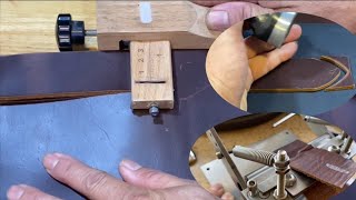 One set of leather belt cutter, and tell how to do it ឈុតឧបករណ៏កាត់ខ្សែក្រវ៉ាត់ស្បែក