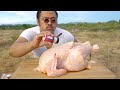 Deep fried WHOLE Chicken Salt bae style