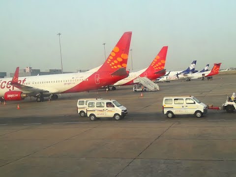 Flight Landing at Indira Gandhi International Airport New Delhi Flight Landing at Indira Gandhi International Airport New Delhi