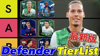 【FC24】最新版ディフェンダー全選手評価TIERLIST！【ティアリスト】