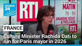 France's controversial culture minister to run for Paris mayor in 2026 • FRANCE 24 English