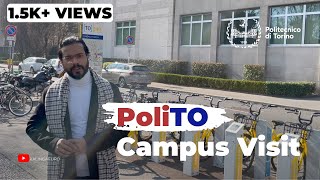 POLITO Campus Tour || Study In Italy || Study Bachelors at World's Among Top 50 Universities.