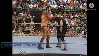 The undertaker vs giant Gonzalez | wwe | wwf | wrestle mania | entertainment