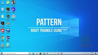 Right Angle Triangle Pattern | Python Programming | Pattern Designing