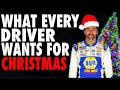 What Every NASCAR Driver Wants For Christmas